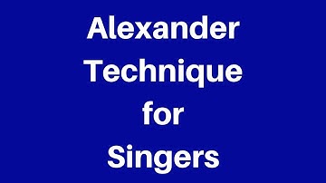 Alexander Technique for Singers with Peter Jacobson
