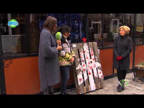 GDS დილა 29.12.2014 - ნინო კვანტრიშვილის ჩართვა ნაძვის ხეების ფესტივალიდან