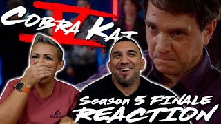 Cobra Kai Season 5 Episode 10 'Head of the Snake' REACTION!!