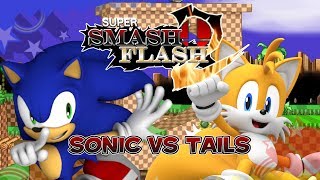 Super Smash Flash 2 Beta - Sonic Vs Tails