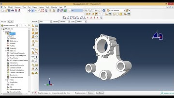 Abaqus tutorial - How To Import Files From UG/NX to Abaqus 6.14