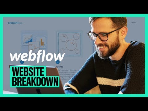 Advanced Webflow Website Breakdown