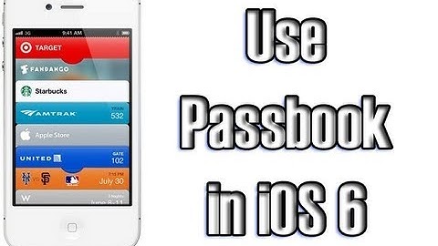 How to Use Passbook in iOS 6 - Make Passes and More!