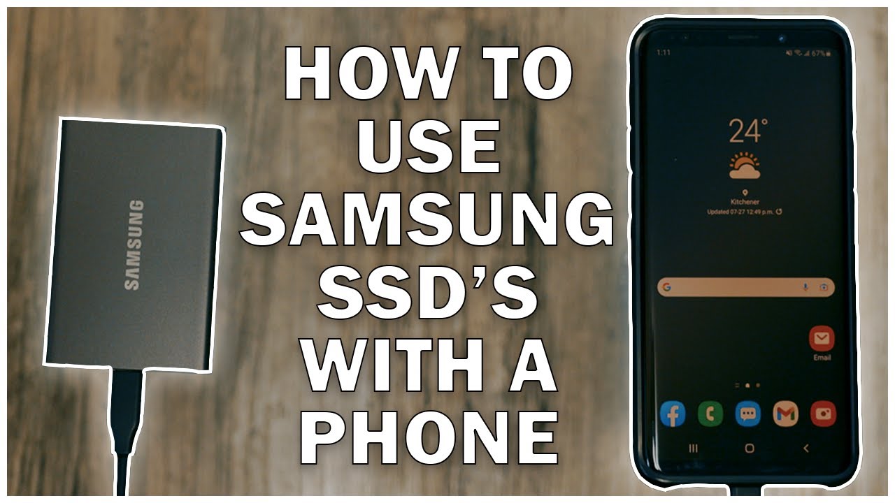 How to Use Samsung Portable Ssd T7