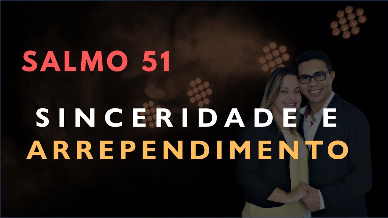 Salmos 51:10-13 Cria em mim, ó Deus, um coração puro e renova em mim um  espírito reto. Não me lances fora da tua presença e não retires de mim o  teu Espírito