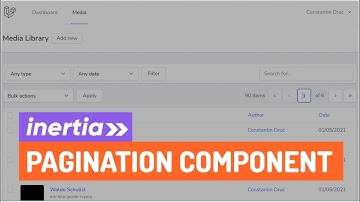 Pagination component for InertiaJS and Laravel applications