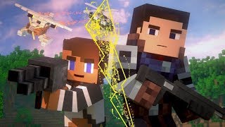 BELIVER-клип,анимация майнкрафт(песня на английском)Minecraft music