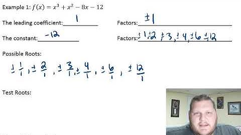 4.5 Rational Root Theorem Day 2 Notes
