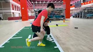 Китайский тренировки настольный теннис осень 2021