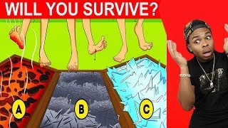 Messed up MYSTERY RIDDLES to Test Survival Skills