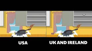 (FIRST VIDEO OF 2020) Boomerang - Tom and Jerry Show - House Rules [PROMO Comparison] (USA vs. UK)
