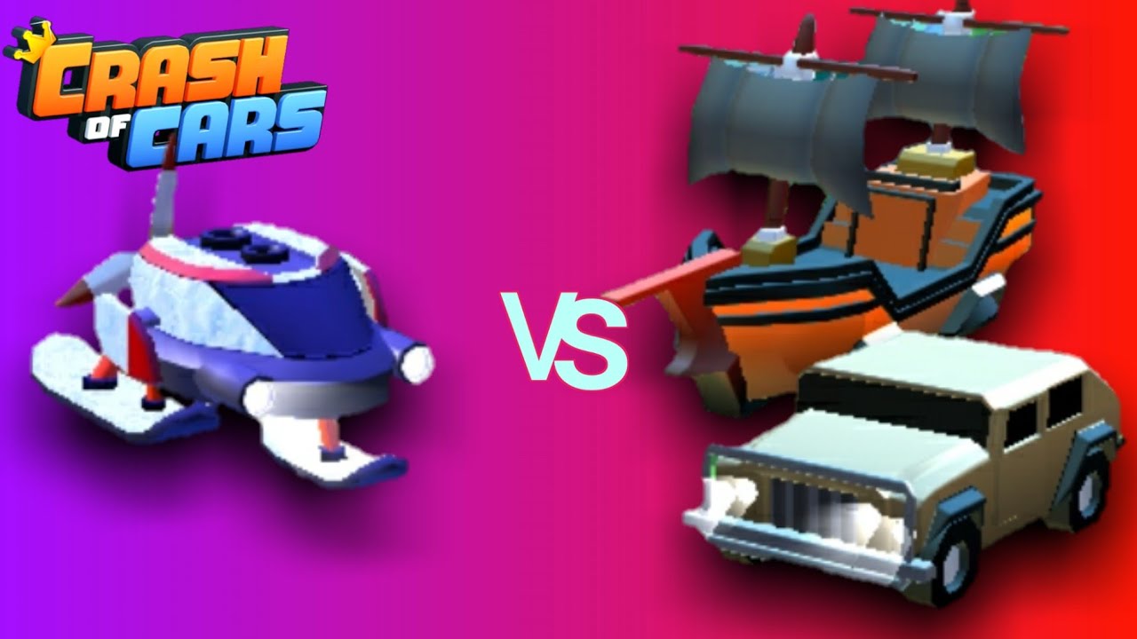 Flurry vs Pirate Ship & Missile Truck | Crash of cars Battle #6
