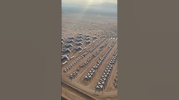 A collection of airplane at the largest airplane boneyard in the world. ✈️