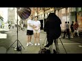 Watch as We Busk With Our HUGE 4x5 Large Format Instant Camera - Results were Amazing!