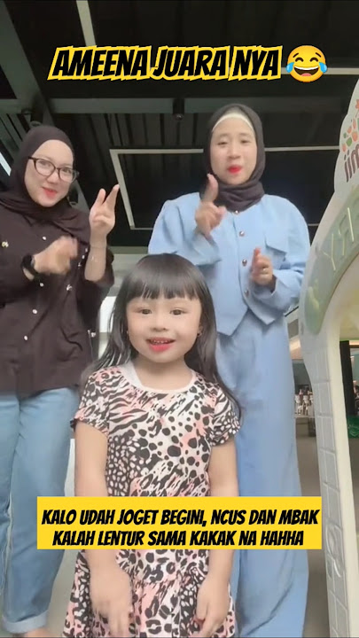 Mundur wir kakak na jago nya🥰🤣💗#ameena #attahalilintar #fyp