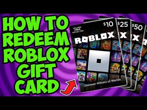 How to Redeem Gift Cards at Roblox - TodoRoblox