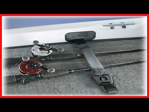 BoatBuckle F14200 Gunwale/Deck Mount Retractable Rod Tie-Down