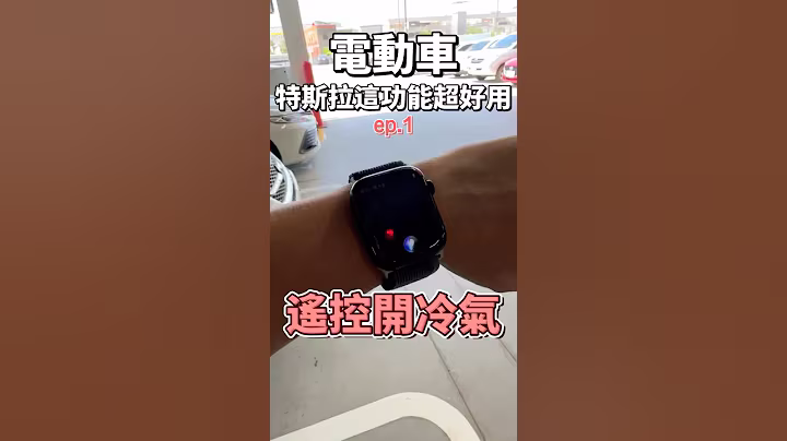 遙控開冷氣超好用！電動車特斯拉超好用功能ep1 #特斯拉 #電動車