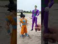 I am vegetarian and I slapped you -Joy Goku