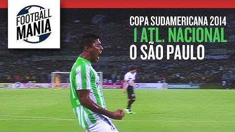 Atlético Nacional 1 X 0 São Paulo - Copa Sudamericana 2014 - Semifinal