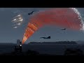 4,500 RPM C-RAM System vs 4x MiG-29 Jets - Phalanx CIWS - Military Simulation - ArmA 3 Gameplay