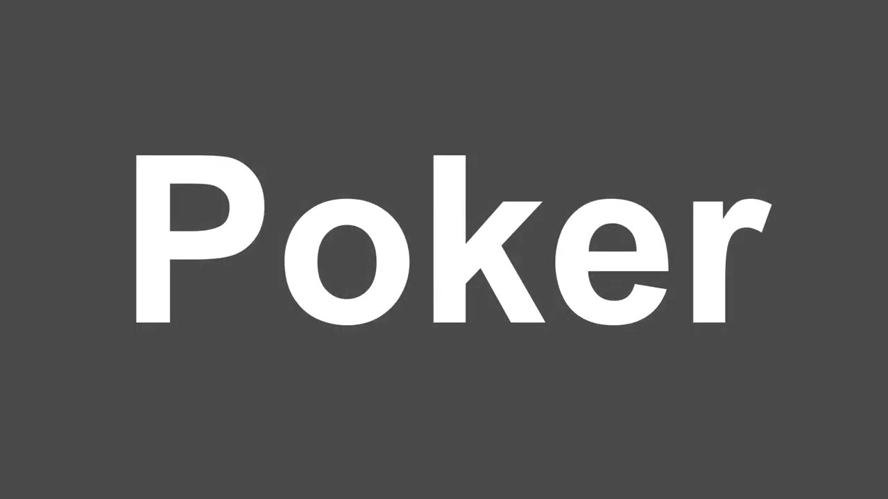 Mastering Poker Pronunciation With American And British Accents
