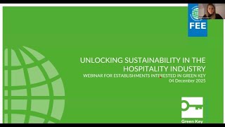 Introduction to Green Key International - 4th December