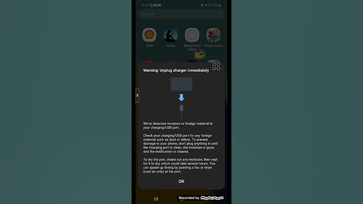 Samsung on Spectrum moisture detected error
