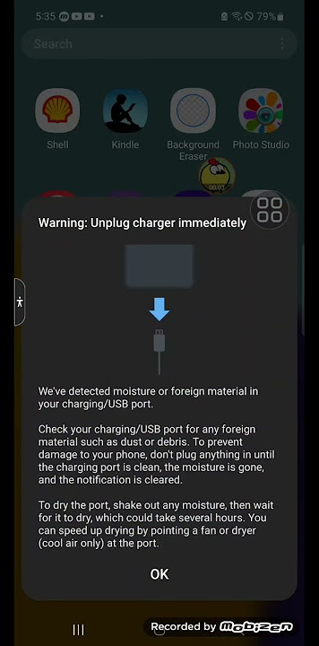 Samsung on Spectrum moisture detected error