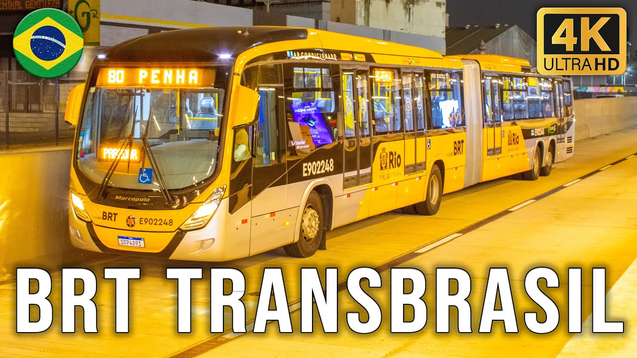 Novo Corredor TransBrasil do BRT do Rio de Janeiro/RJ - Eu Fui Conferir #157