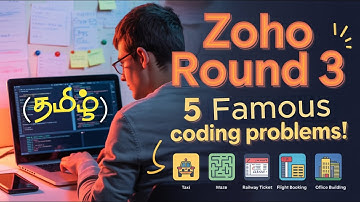 Zoho Round 3 Questions - 5 Famous Problems with Solutions | Zoho advanced programming round