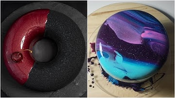 Amazing Mirror Glaze Cake Decorating Ideas ♥♥ Awesome Mirror Glaze Cake Compilation