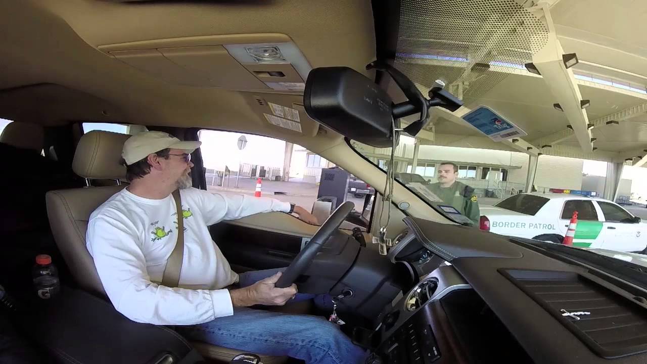 GoPro Test Video Border Patrol Check Outside of Brackettville, Texas