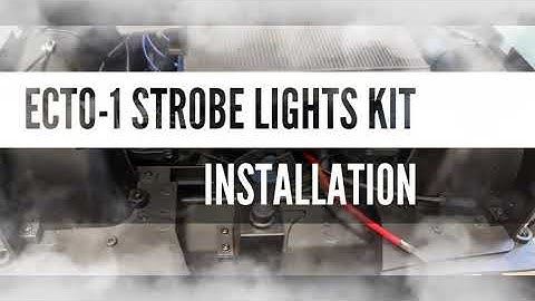 Instruction video part 2 for build The Ghostbusters Ecto-1 Strobe Lights kit