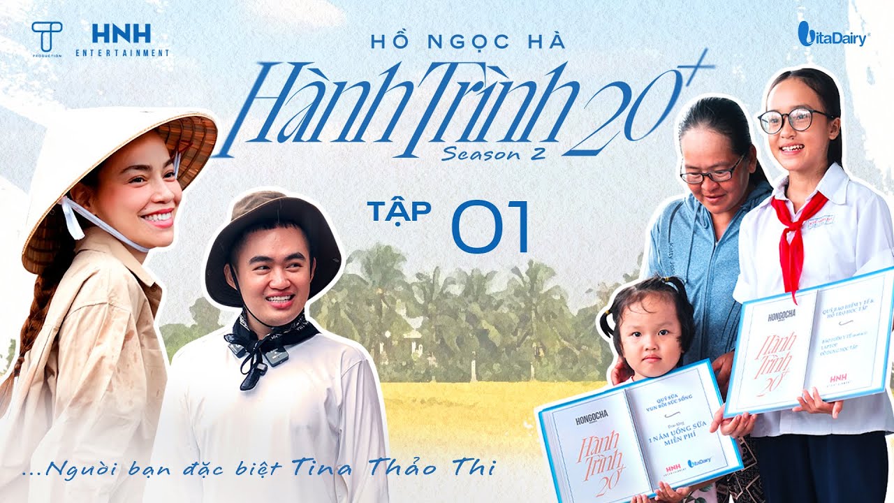 Hà Hồ xuống chợ bán vé số cùng Tina Thảo Thi giúp đỡ trẻ em hiếu học | Tập 1 Hành Trình 20+ Mùa 2