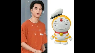 BTS VS. MATCHING DOREAMON #shorts #trending