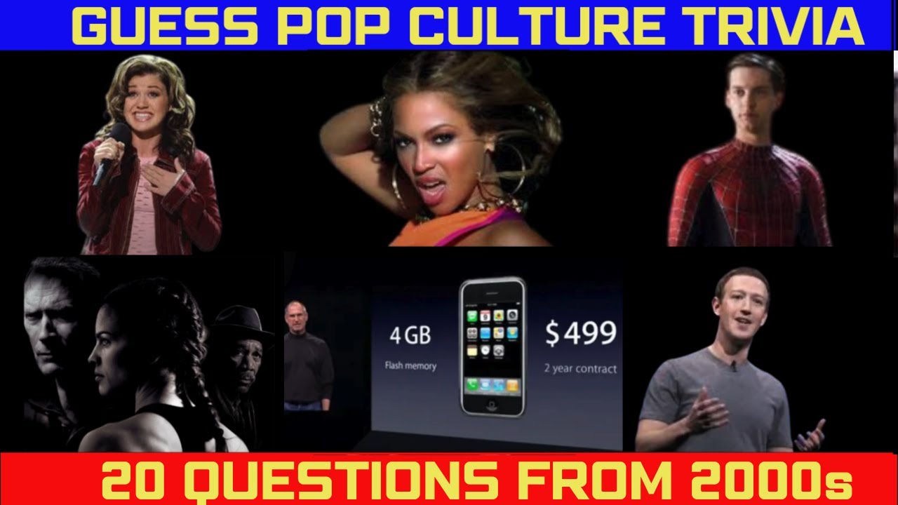 Guess #2000s Pop Culture Trivia (Quiz #1) - YouTube