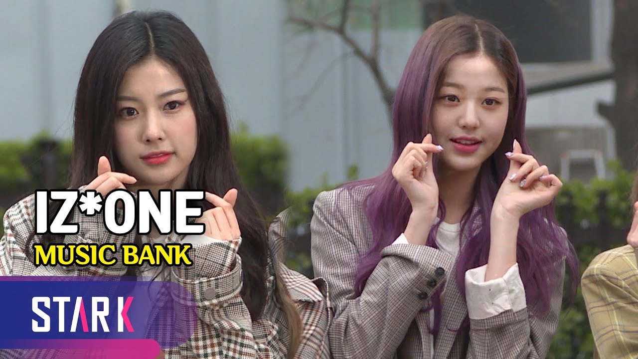 컴백 아이즈원, 아침을 깨우는 소녀들 (IZ*ONE, MUSIC BANK)