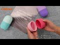 Coolnice facial massage roller facial ice roller face massager  beauty silicone face ice cube roller