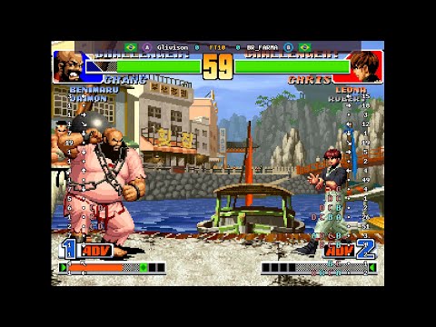 The King of Fighters '98 - 🇧🇷 Glivison(A) vs 🇧🇷 BR_FARMA(B) | Fightcade (2026-06-07 02:22 UTC)