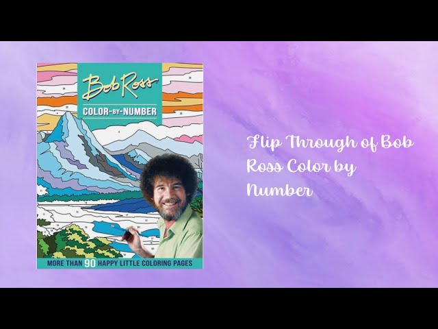 Bob Ross Color-by-Number [Book]