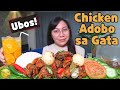 CHICKEN ADOBO SA GATA MUKBANG | MUKBANG PHILIPPINES | CHEF OBANG