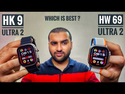 HK 9 Ultra 2 vs HW 69 Ultra 2 - Which is the best Apple Watch Ultra 2 Clone ?