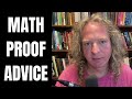 Strategies for Solving Math Proofs Independently