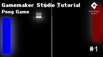 Tutorial #1 - Pong Game. Gamemaker Studio 2 Tutorial