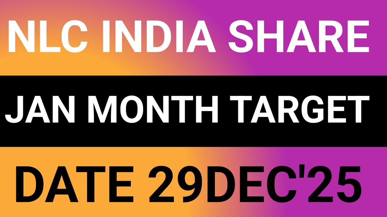 NLC INDIA STOCK LATEST NEWS 29DEC'25/NLC INDIA SHARE LATEST ANALYSIS ...