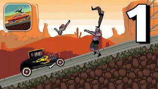 Drive or Die - Zombie Pixel Derby Racing Gameplay Part 1 (Android /IOS) screenshot 4