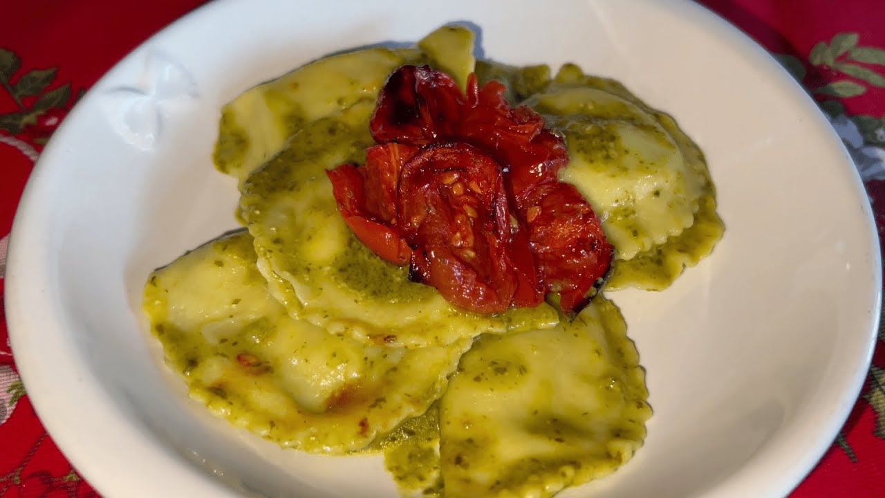 Mezzelune ripiene di robiola e zucchine 🥟🥟