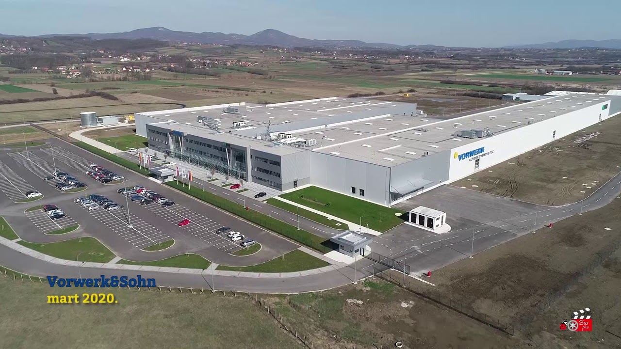 Izgradnja fabrike Vorwerk&Sohn u Čačku u razmaku od godinu ...