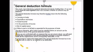 TAX1501 TUTORIAL CLASSES  22092025
